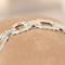 Montre Art déco - Bracelet en platine et diamants 6,84 ct (228 diamants) 58 Facettes
