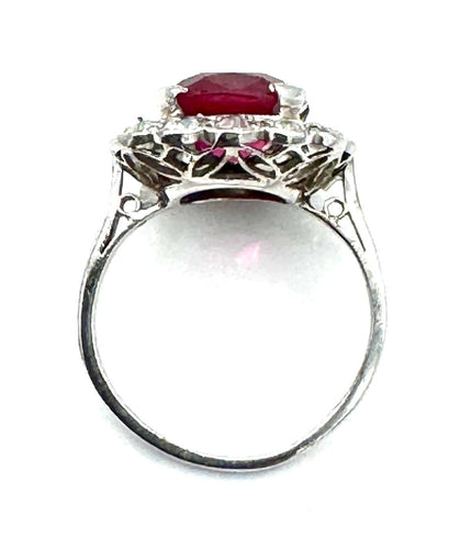 Bague Bague en or, rubis et diamants 1,12 ct 58 Facettes 240371