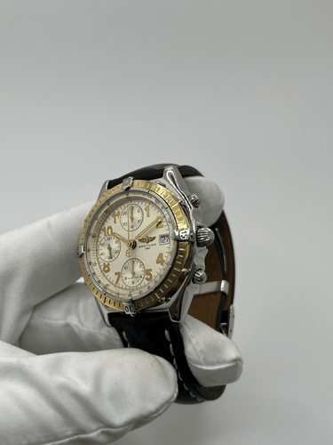 Montre Breitling Chronomat - Montre automatique réf. D13048 or/acier 39 mm 58 Facettes 1629
