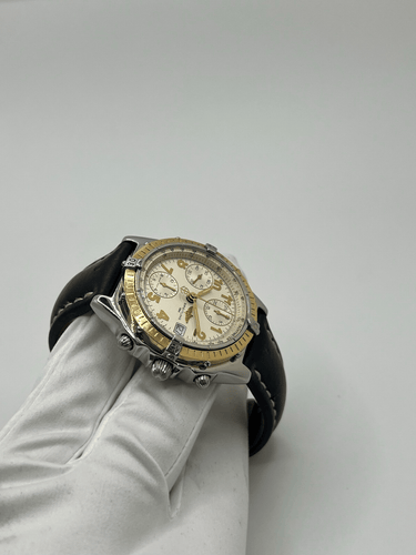 Montre Breitling Chronomat - Montre automatique réf. D13048 or/acier 39 mm 58 Facettes 1629