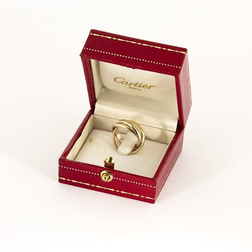 Bague 46 Cartier - Bague Trinity PM - en trois ors 58 Facettes B260690