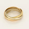 Bague 46 Cartier - Bague Trinity PM - en trois ors 58 Facettes B260690