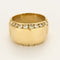 Bague 56 HERMES - Bague en or jaune et diamants 58 Facettes B250659