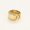 Bague 56 HERMES - Bague en or jaune et diamants 58 Facettes B250659