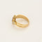 Bague 55 Bague en or jaune, diamants, rubis 58 Facettes B260114