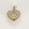 Pendentif Pendentif en or blanc et or jaune, diamants 58 Facettes B250621