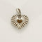 Pendentif Pendentif en or blanc et or jaune, diamants 58 Facettes B250621