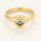Bague 46.5 CHOPARD- Happy Diamonds - Bague en or jaune et diamant 58 Facettes B260054