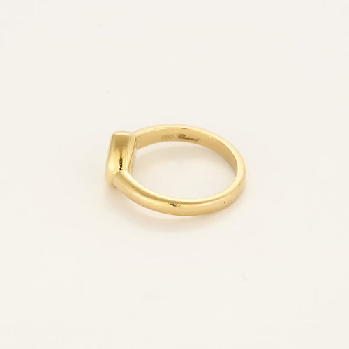 Bague 46.5 CHOPARD- Happy Diamonds - Bague en or jaune et diamant 58 Facettes B260054
