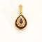 Pendentif Pendentif en or jaune, diamants, rubis 58 Facettes B260094
