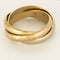 Bague 56 Cartier -Les Must -Bague en trois ors 58 Facettes B260083