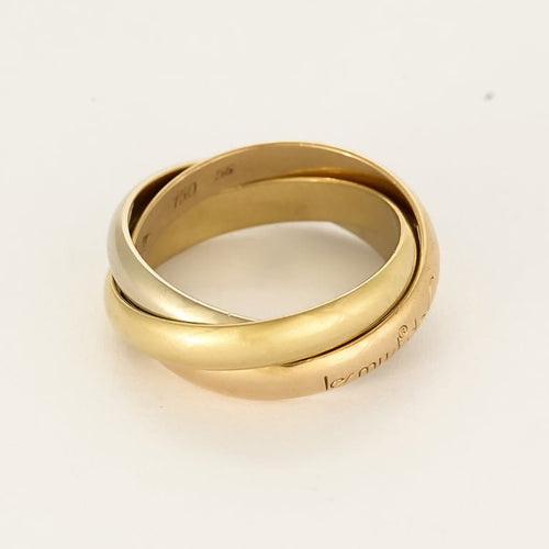 Bague 56 Cartier -Les Must -Bague en trois ors 58 Facettes B260083