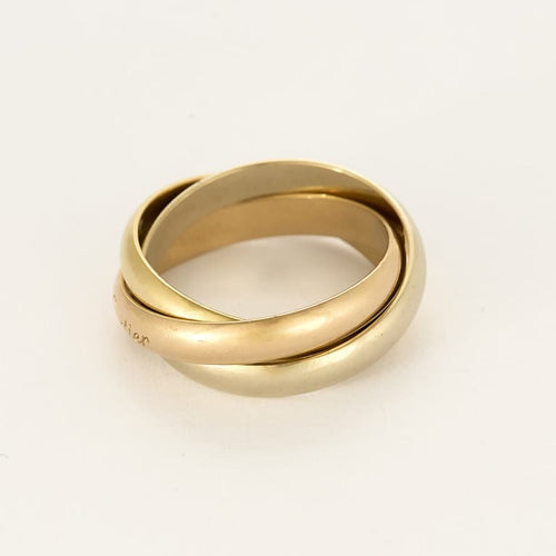 Bague 56 Cartier -Les Must -Bague en trois ors 58 Facettes B260083