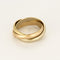 Bague 56 Cartier -Les Must -Bague en trois ors 58 Facettes B260083