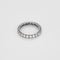 Bague 56 Bague en platine et diamants 58 Facettes B250712