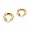 Boucles d'oreilles Boucles d'oreilles créoles en or jaune 18 carats 58 Facettes Boucles d'oreilles créoles or jaune