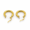 Boucles d'oreilles Boucles d'oreilles créoles en or jaune 18 carats 58 Facettes Boucles d'oreilles créoles or jaune