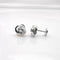 Boucles d'oreilles Boucles d'oreilles en or blanc 18 carats et diamants taille brillant 58 Facettes Boucles d'oreilles or blanc & diamants