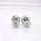Boucles d'oreilles Boucles d'oreilles en or blanc 18 carats et diamants taille brillant 58 Facettes Boucles d'oreilles or blanc & diamants