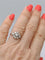 Bague 49 Bague Art déco en platine sertie de diamants 58 Facettes VALOIR/527