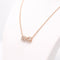 Collier Guérin - Collier en or rose 18 carats et diamants 58 Facettes Collier signé Guérin en or rose 18 et diamants