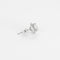 Boucles d'oreilles Boucles d’oreilles en or blanc 18 carats et diamants 58 Facettes BO-01