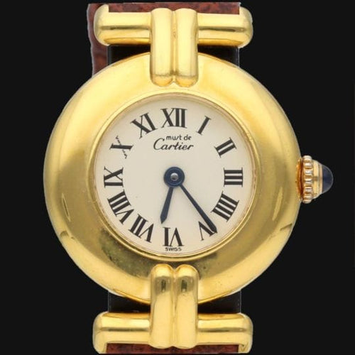 Montre Cartier Montre Colisée Vermeil 58 Facettes MT44865