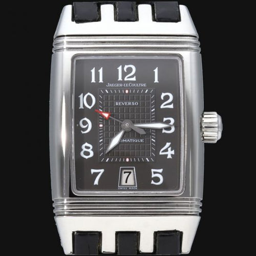 Montre Jaeger-LeCoultre Reverso Squadra - Montre en acier 58 Facettes MT45738