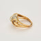 Bague 57 Elégante Bague Rétro Or Jaune et Platine, Diamant Coussin 1,20cts Taille Ancienne 58 Facettes BEA3376