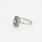 Bague 55 Ravissante Bague Ancienne Diamants Taille Rose 58 Facettes EL004