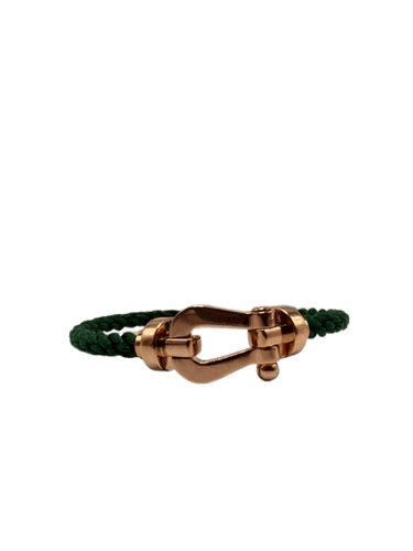 Bracelet FRED Force 10 - Bracelet grand modèle en or jaune 18k 58 Facettes 1