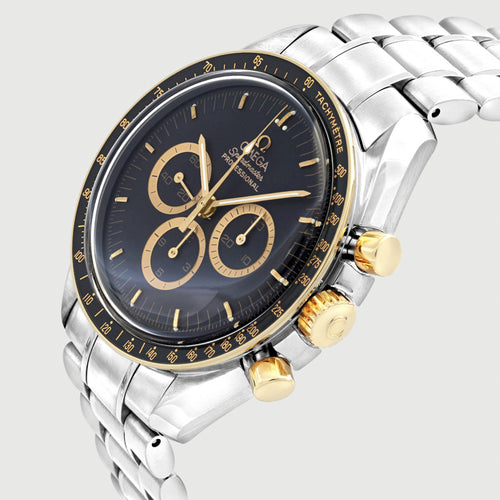 Montre Omega Speedmaster Apollo 15 - Montre manuelle en acier et or rouge 18 carats 58 Facettes OC-68802039