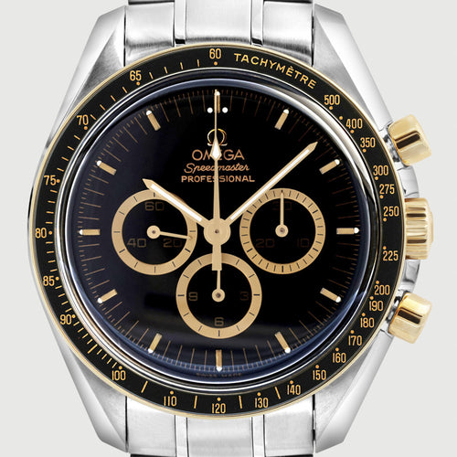Montre Omega Speedmaster Apollo 15 - Montre manuelle en acier et or rouge 18 carats 58 Facettes OC-68802039