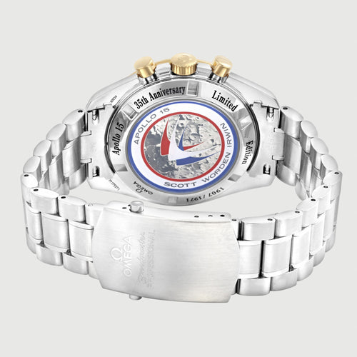 Montre Omega Speedmaster Apollo 15 - Montre manuelle en acier et or rouge 18 carats 58 Facettes OC-68802039