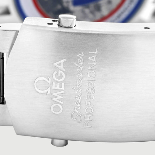 Montre Omega Speedmaster Apollo 15 - Montre manuelle en acier et or rouge 18 carats 58 Facettes OC-68802039