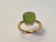 Bague 53 Nudo Classic - Bague en or rose et blanc 18K quartz Lemon gelé 58 Facettes AZ-FONT-PAA1100O6000SQLCP