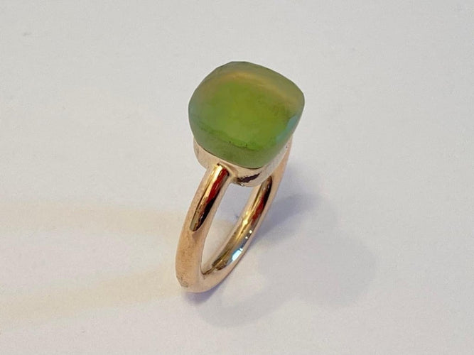 Bague 53 Nudo Classic - Bague en or rose et blanc 18K quartz Lemon gelé 58 Facettes AZ-FONT-PAA1100O6000SQLCP