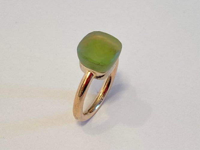 Bague 53 Nudo Classic - Bague en or rose et blanc 18K quartz Lemon gelé 58 Facettes AZ-FONT-PAA1100O6000SQLCP