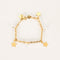 Bracelet Bracelet breloques en or jaune 750/1000 avec perles 58 Facettes LP1388/