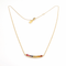 Collier Guérin - Collier en or jaune 18 carats et pierres précieuses 58 Facettes Collier signé Guérin en or et pierres précieuses