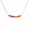 Collier Guérin - Collier en or jaune 18 carats et pierres précieuses 58 Facettes Collier signé Guérin en or et pierres précieuses