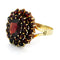 Bague 51 Bague cluster grenats en or jaune 14k 58 Facettes 9F3D09E8441348AFA1E8F14ECBA00496