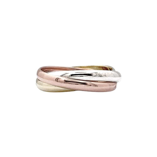 Bague 53 Bague Cartier, "Trinity" trois tons d'or. 58 Facettes 35411