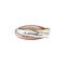 Bague 53 Bague Cartier, "Trinity" trois tons d'or. 58 Facettes 35411