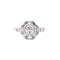 Bague 48 Bague Mellerio en platine et diamants. 58 Facettes 35408