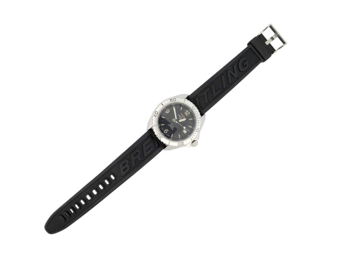 Montre vintage montre BREITLING shark 300m a58605 41 mm acier date quartz 58 Facettes 273387