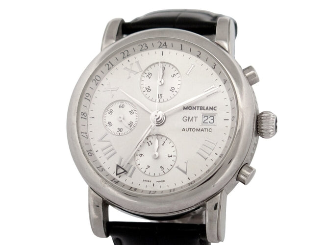 Montre montre MONTBLANC meisterstuck star gmt 7067 chronographe 42mm auto 58 Facettes 273348