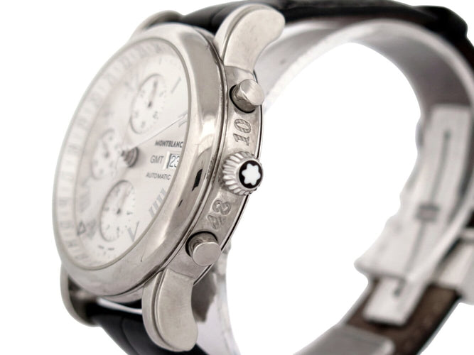 Montre montre MONTBLANC meisterstuck star gmt 7067 chronographe 42mm auto 58 Facettes 273348