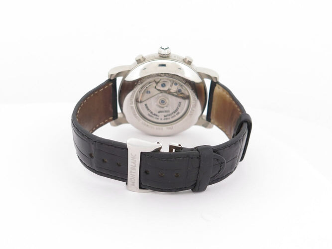 Montre montre MONTBLANC meisterstuck star gmt 7067 chronographe 42mm auto 58 Facettes 273348