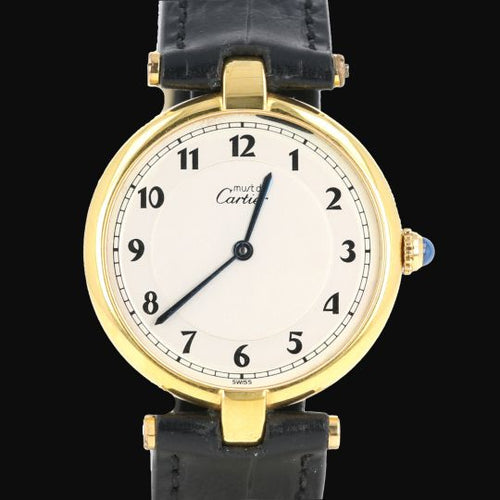 Montre Cartier Montre Must De Cartier Vermeil 58 Facettes MT44855